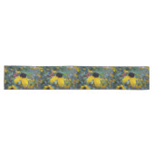 Chemin De Table Long Petite fleur jaune (Horizontal)
