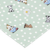 Chemin De Table Long Pibull Dogs Table Runer (Coin)