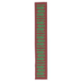 Chemin De Table Long Pine Comet Garnet Runner table (Devant)