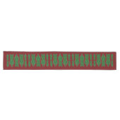 Chemin De Table Long Pine Comet Garnet Runner table (Horizontal)
