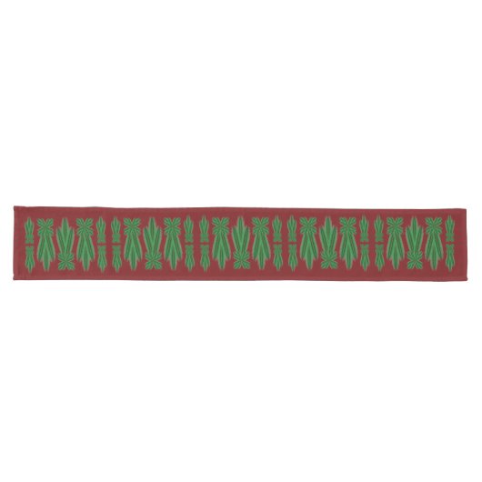 Chemin De Table Long Pine Comet Garnet Runner table (Horizontal)