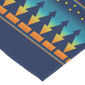 Chemin De Table Long Pines Sunset du Sud-Ouest bleu (Coin)