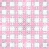 Chemin De Table Long Pink Farmhouse Table Runner Soft Plaid Détail