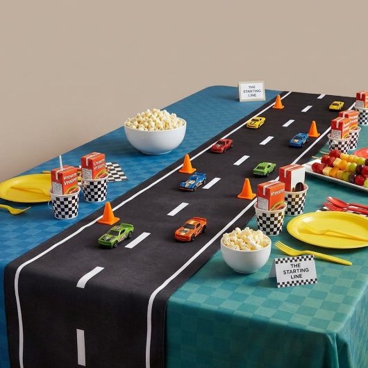 Chemin De Table Long Piste de course pour enfants pour fête routière