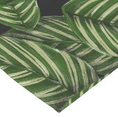 Chemin De Table Long Plante de feuille tropicale moderne Imprimer (Coin)