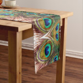 Chemin De Table Long Plumes de paon 4 (In Situ)