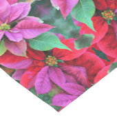 Chemin De Table Long Poinsettias du serveur de table (Coin)