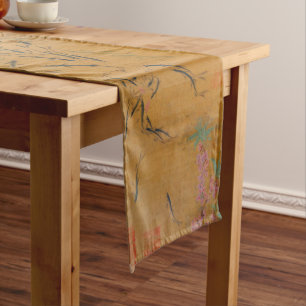Chemin De Table Long Poisson Chinois Dynastie De Chanson Au Milieu De F