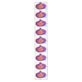 Chemin De Table Long Pomegranate Apple Rosh Hashana Runner Table (Devant)