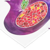 Chemin De Table Long Pomegranate Apple Rosh Hashana Runner Table (Coin)