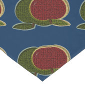 Chemin De Table Long Pommes texturées du pays (Coin)