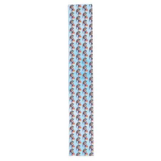 Chemin de table long pour chien (Devant)