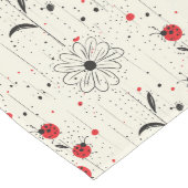 Chemin De Table Long Poussettes et pétales Whimsical (Coin)