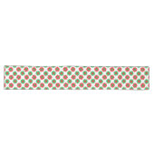 Chemin De Table Long Puissance des fleurs Xmas personnalisable (Horizontal)