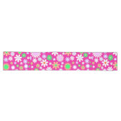 Chemin De Table Long Puissance rose (Horizontal)