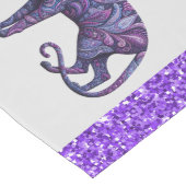 Chemin De Table Long Purple Paisley Sphynx Paisley (Coin)