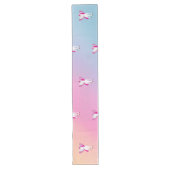 Chemin De Table Long Rainbow Pastel Unicorn Longue Table Runn (Devant)