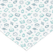 Chemin De Table Long Ramadan Doodles Coureur de table (Coin)