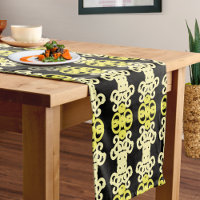 Rayure Ornementale Jaune Doré Motif Sans Couture