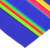 Chemin De Table Long rayures groovy (Coin)