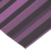 Chemin De Table Long Rayures noires violettes abstraites (Coin)