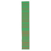 Chemin De Table Long Rayures Vert Marron (Devant)