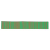 Chemin De Table Long Rayures Vert Marron (Horizontal)