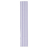 Chemin De Table Long Rayures violettes (Devant)