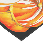 Chemin De Table Long Récolte de citrouille sur un coureur de table (Coin)