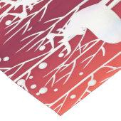 Chemin De Table Long Reindeer Snowy Holiday Table Runner (Coin)