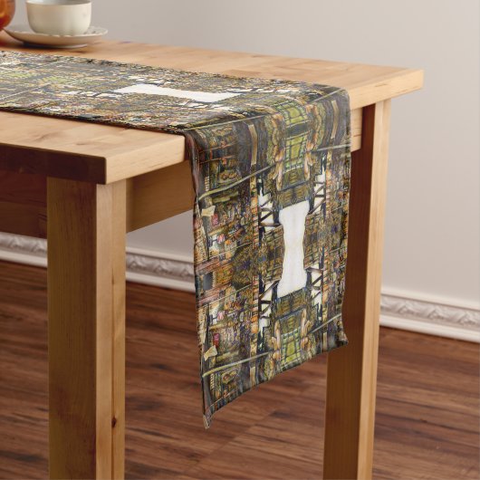Chemin De Table Long Rend la créativité plus éclatante (In Situ)