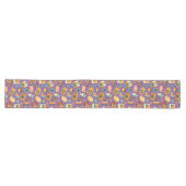 Chemin De Table Long Retro Bloom Runner 70s Pastel Table Magique (Horizontal)