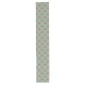 Chemin De Table Long Retro Pastel Runner 70s Groovy Earthy Table Vibe (Devant)