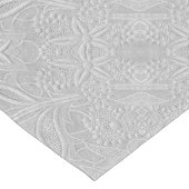 Chemin De Table Long Revêtement floral gris (Coin)