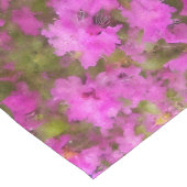 Chemin De Table Long Rhododendron pourpre du coureur de table (Coin)