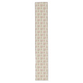 Chemin De Table Long Romantique Whimsy Floral Damask Table Runner Delne (Devant)