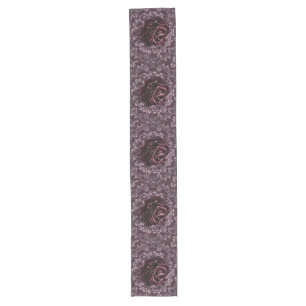 Chemin De Table Long Rose Mandala