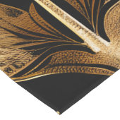 Chemin De Table Long Royal Indian Luxury Black & Gold (Coin)