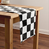 Chemin De Table Long Runner À damiers table (In Situ)