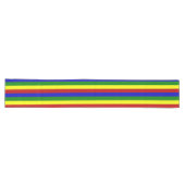 CHEMIN DE TABLE LONG RUNNER DE TABLE DE COTON-STRIPES GRAS-COUTRES PRIN (Horizontal)