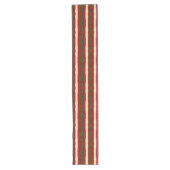 Chemin De Table Long Runner de table Kwanzaa Stripes (Devant)