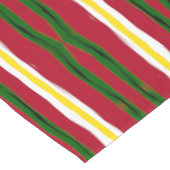 Chemin De Table Long Runner de table Kwanzaa Stripes (Coin)
