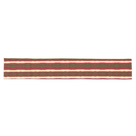 Chemin De Table Long Runner de table Kwanzaa Stripes (Horizontal)
