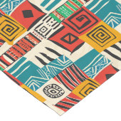 Chemin De Table Long Runner de table Patchwork Africain (Coin)