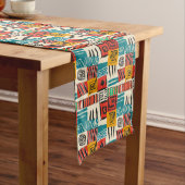 Chemin De Table Long Runner de table Patchwork Africain (In Situ)