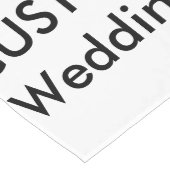 Chemin De Table Long Runner de table personnalisée mariage 16 pouces x (Coin)