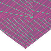 Chemin De Table Long Runner de table, violet, Lignes géométriques, Art  (Coin)