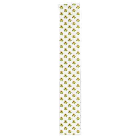 Chemin De Table Long Runner-Sunflower Table Runner (Devant)