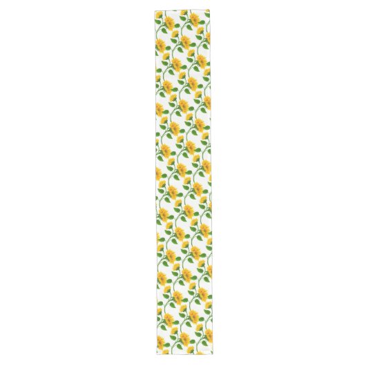Chemin De Table Long Runner-Sunflower Table Runner (Devant)