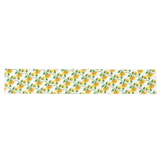 Chemin De Table Long Runner-Sunflower Table Runner (Horizontal)